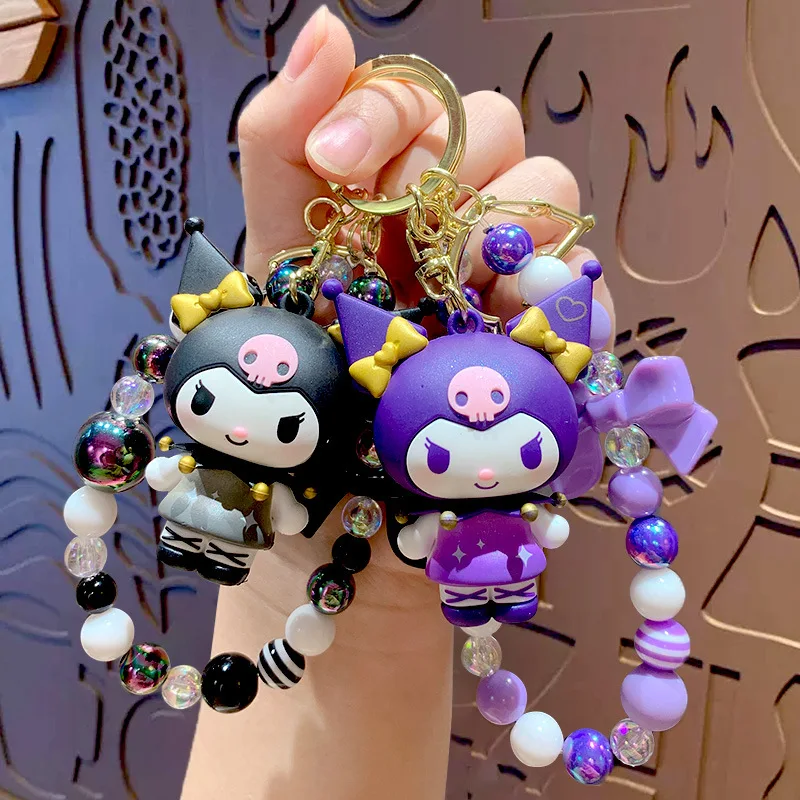 Cartoon Sanrio Beaded Bracelet Key Chain Creative Kulomi Car Bag Key Chain Doll Pendant Accessory
Cartoon Sanrio Beaded Bracelet Key Chain Creative Kulomi Car Bag Key Chain Doll Pendant Accessory