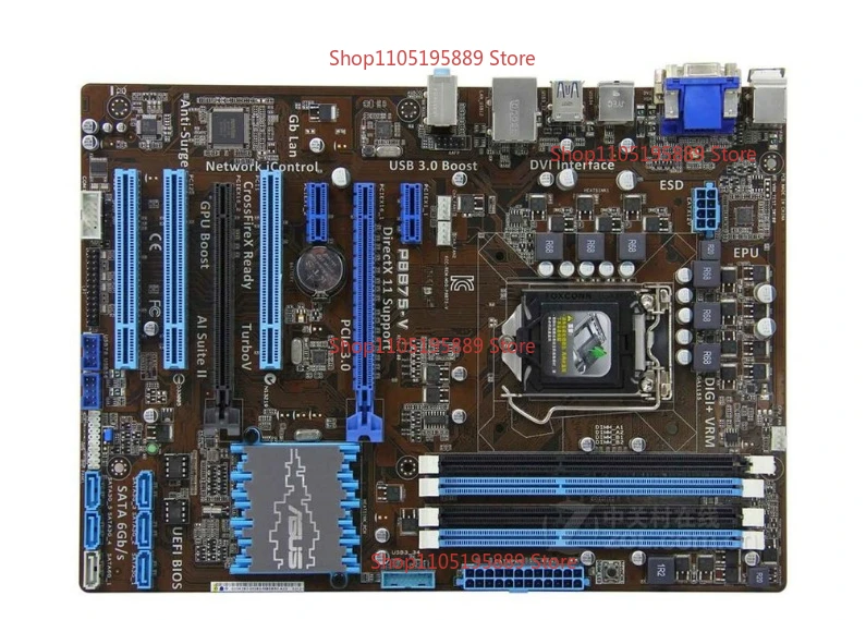 Материнская плата ASUS P8B75-V, 1155 контактов, платформа 3-го поколения, четыре слота для памяти, 100% протестировано
Материнская плата ASUS P8B75-V, 1155 контактов, платформа 3-го поколения, четыре слота для памяти, 100% протестировано