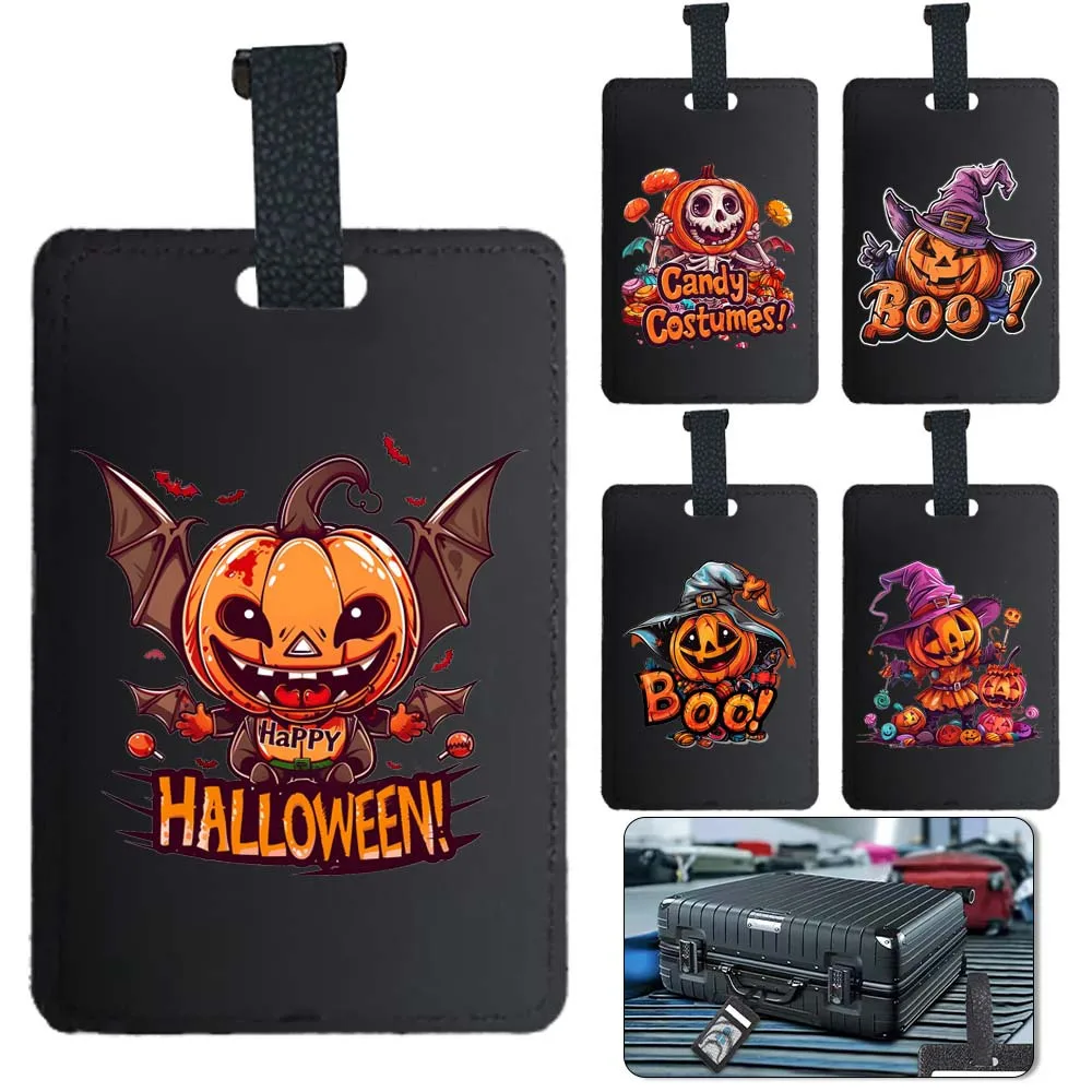 Персонализированная модная багажная бирка из ПУ для чемодана, держатель для проездных документов, аксессуар для путешествий, с именем, адресом и узором в виде тыквы
Персонализированная модная багажная бирка из ПУ для чемодана, держатель для проездных документов, аксессуар для путешествий, с именем, адресом и узором в виде тыквы