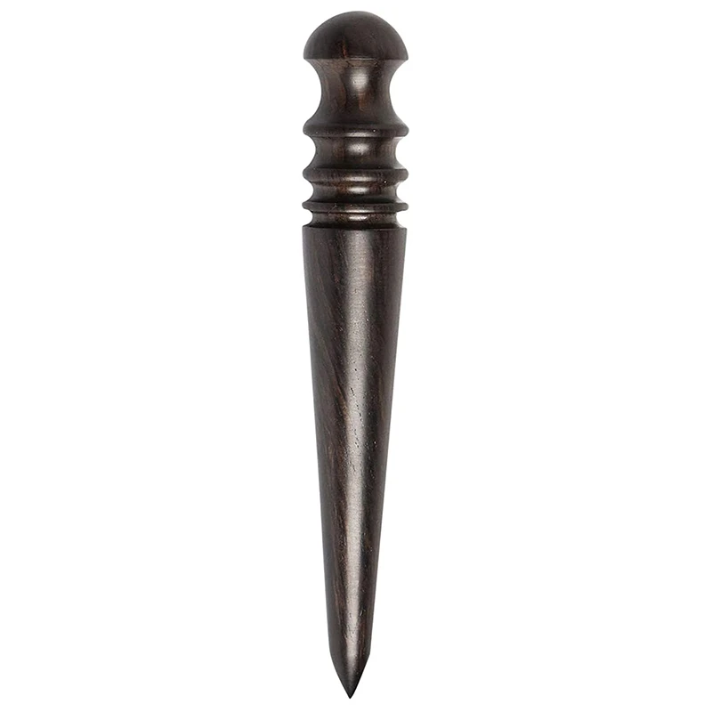 Wooden Leather Burnisher Tool - Tapered Edge Slicker Features 4 Grooves for Burnishing of Various Leather Thicknesses
Wooden Leather Burnisher Tool - Tapered Edge Slicker Features 4 Grooves for Burnishing of Various Leather Thicknesses