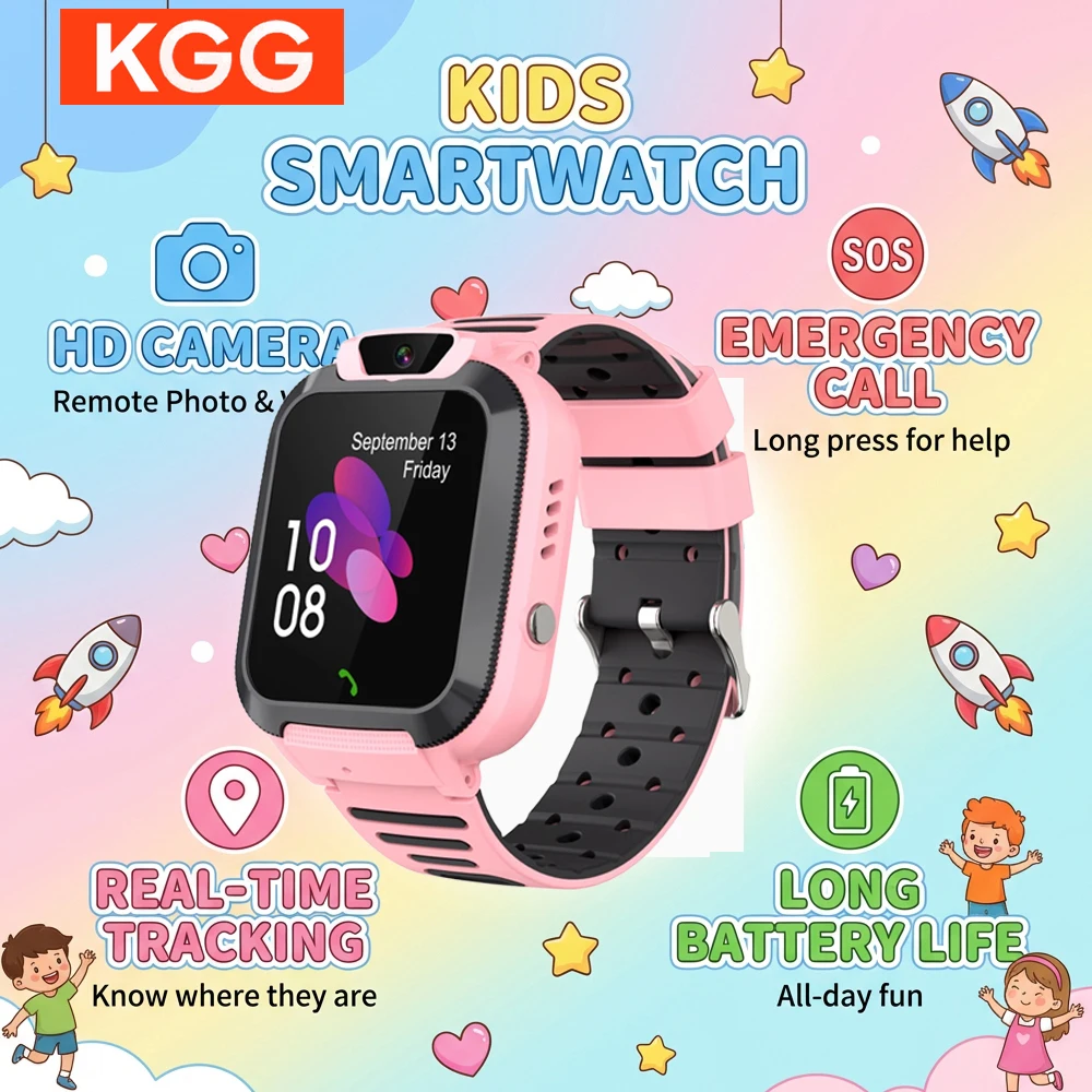 2G SIM Card Calling Kids Smartwatch IP67 Waterproof SOS Emergency Button LBS Tracker Camera &Voice Chat for Child Safety
2G SIM Card Calling Kids Smartwatch IP67 Waterproof SOS Emergency Button LBS Tracker Camera &Voice Chat for Child Safety