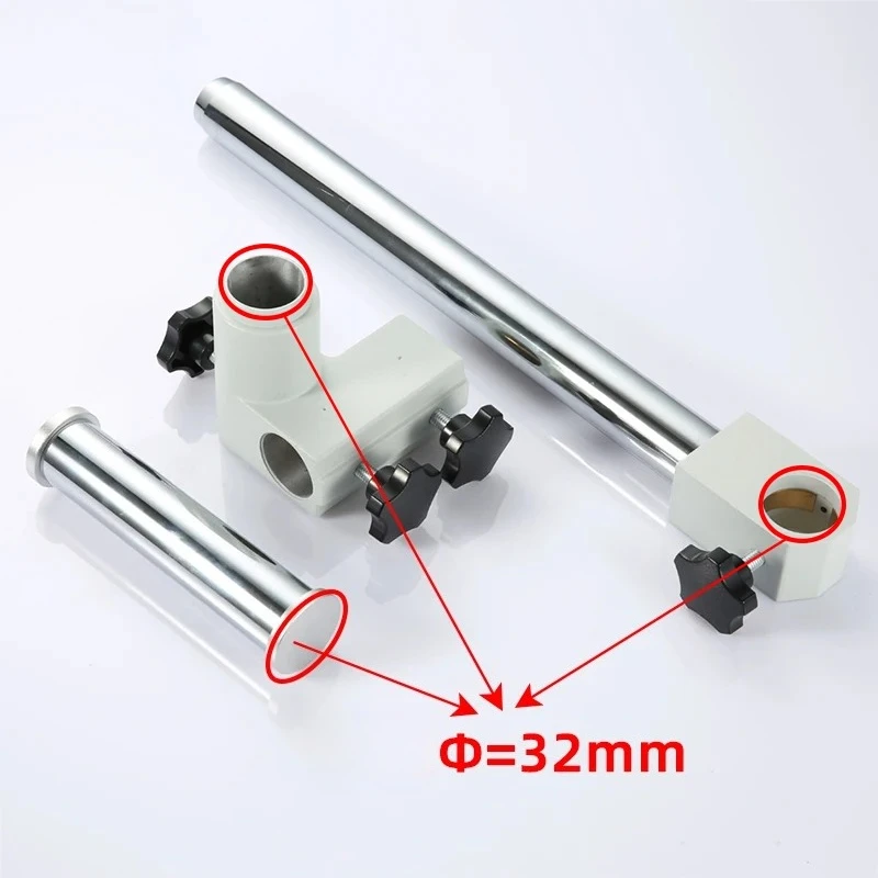 Microscope Stand Base Accessories Column 32mm Aperture Focusing Bracket Objective Lens Aperture D76mm for Stereomicroscope
Microscope Stand Base Accessories Column 32mm Aperture Focusing Bracket Objective Lens Aperture D76mm for Stereomicroscope
