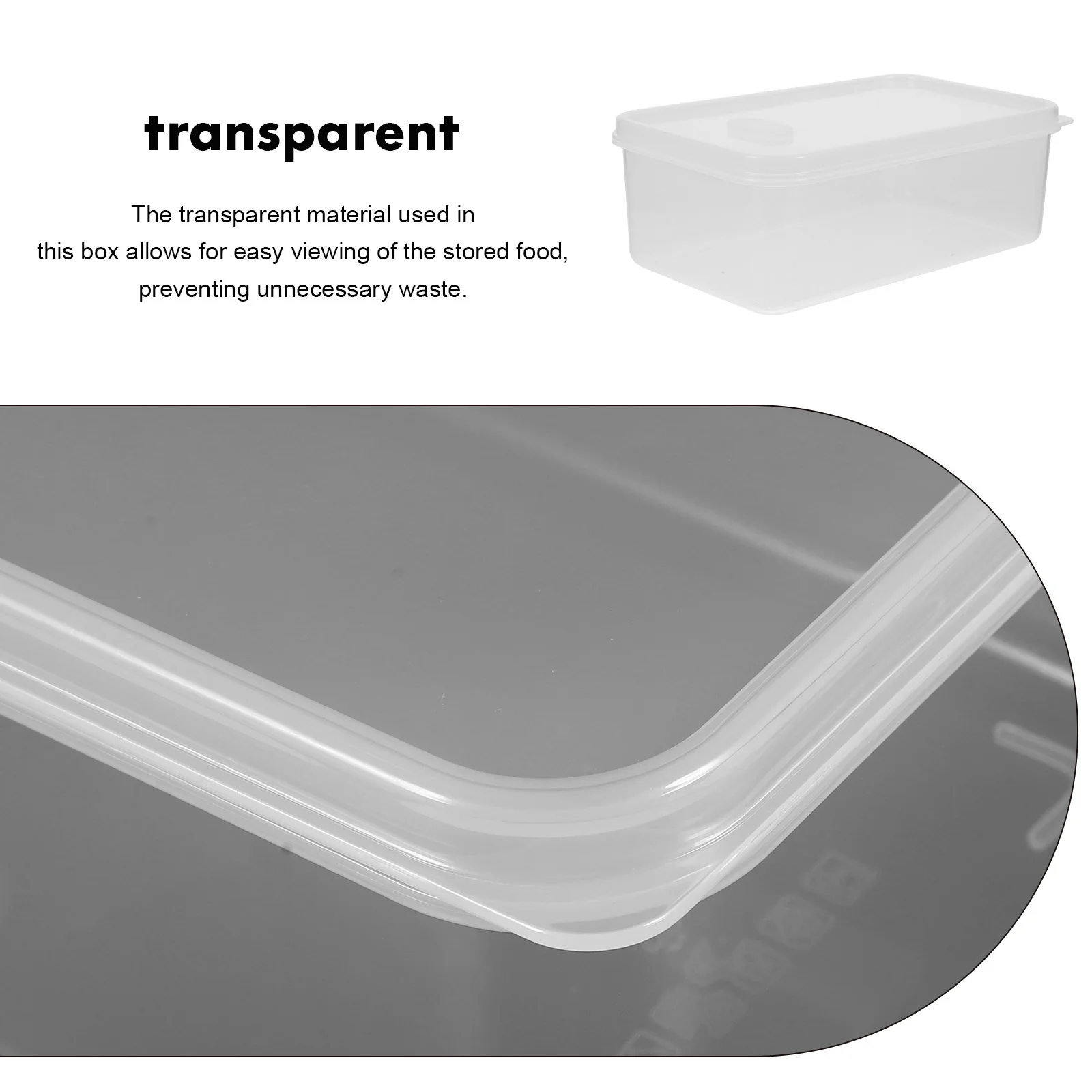 Clear Reusable Bread Storage Box Airtight Fresh Keeping Case for Toast and Bakery Items Fridge Food Container Organizer
Clear Reusable Bread Storage Box Airtight Fresh Keeping Case for Toast and Bakery Items Fridge Food Container Organizer