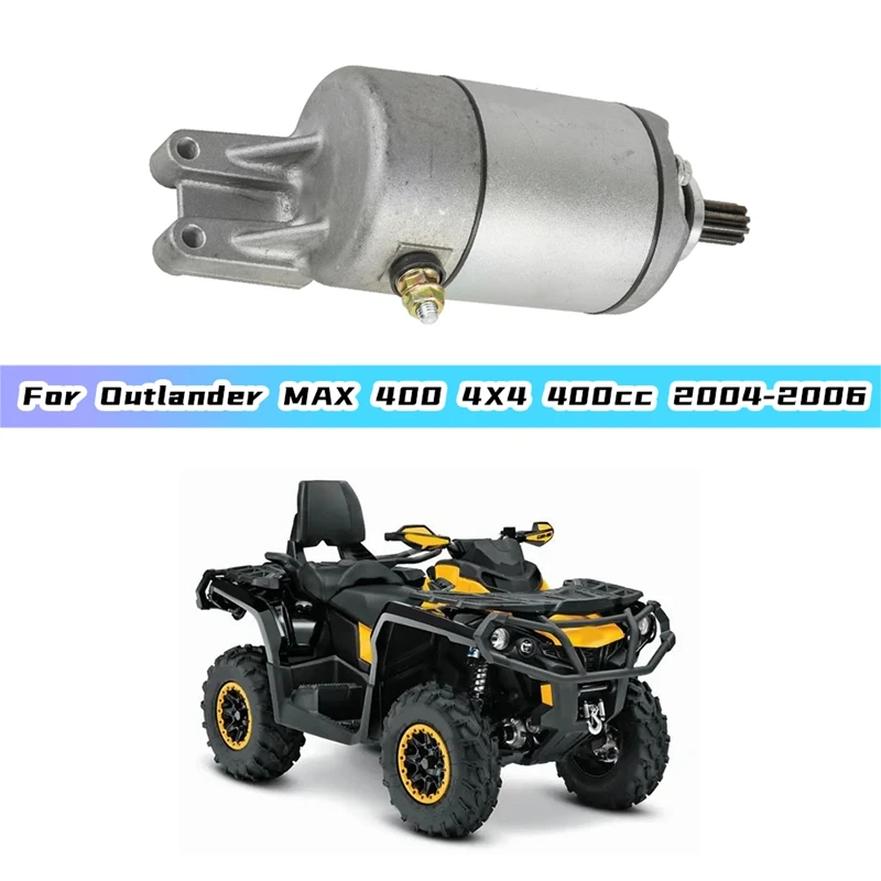 ATV Starter For Bombardier Can-Am 330 400 MAX 400 420-684-280 420-684-282 420684280 420684282 Component
ATV Starter For Bombardier Can-Am 330 400 MAX 400 420-684-280 420-684-282 420684280 420684282 Component