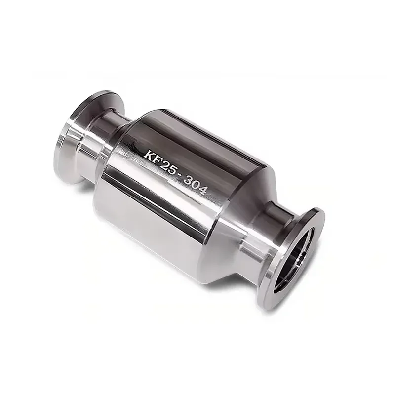 ISO/DIN KF 16-100 Stainless Steel 304/316 ISO/CE Certified Vacuum Check Valve /Liquid Tri-clamp Spring-Lift
ISO/DIN KF 16-100 Stainless Steel 304/316 ISO/CE Certified Vacuum Check Valve /Liquid Tri-clamp Spring-Lift