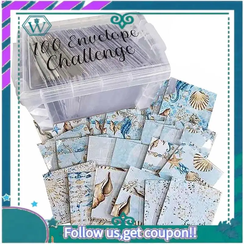 100 Envelope Challenge 100 Envelopes Money Saving Challenge Box Kit High Quality Perfect For 100 Day Savings Challenge
100 Envelope Challenge 100 Envelopes Money Saving Challenge Box Kit High Quality Perfect For 100 Day Savings Challenge