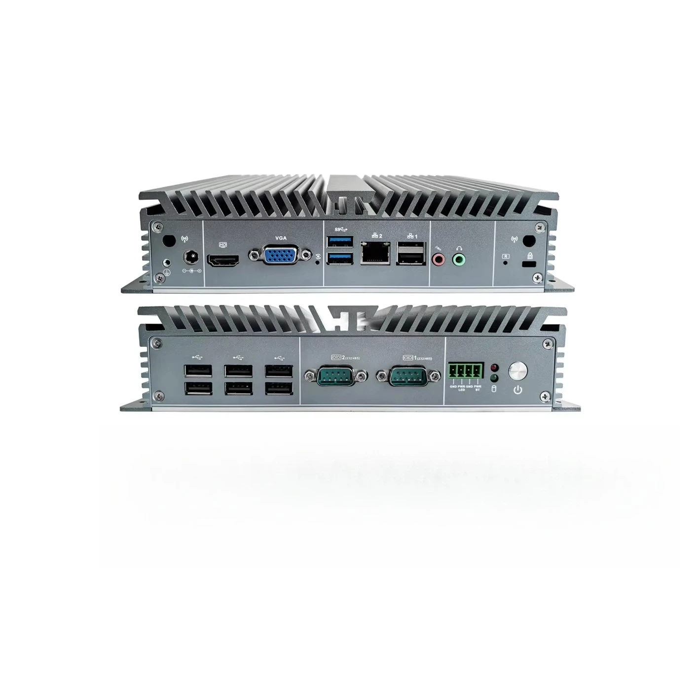 Industrial Grade Mini Fanless Aluminum Chassis AlderLake Raptorlake I3 I5 12th 13th U Series Rs232 Rs485 12V 19V Computer
Industrial Grade Mini Fanless Aluminum Chassis AlderLake Raptorlake I3 I5 12th 13th U Series Rs232 Rs485 12V 19V Computer