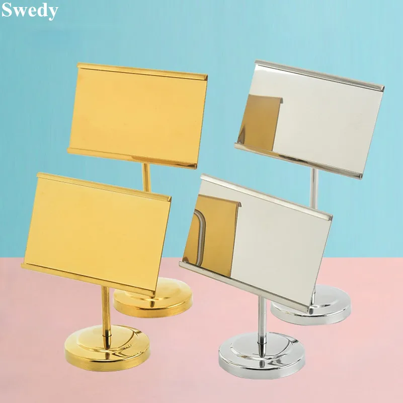 90x55mm Wedding Reception Table Number Place Card Holder Picture Photo Holders Price Label Sign Holder Display Stand
90x55mm Wedding Reception Table Number Place Card Holder Picture Photo Holders Price Label Sign Holder Display Stand