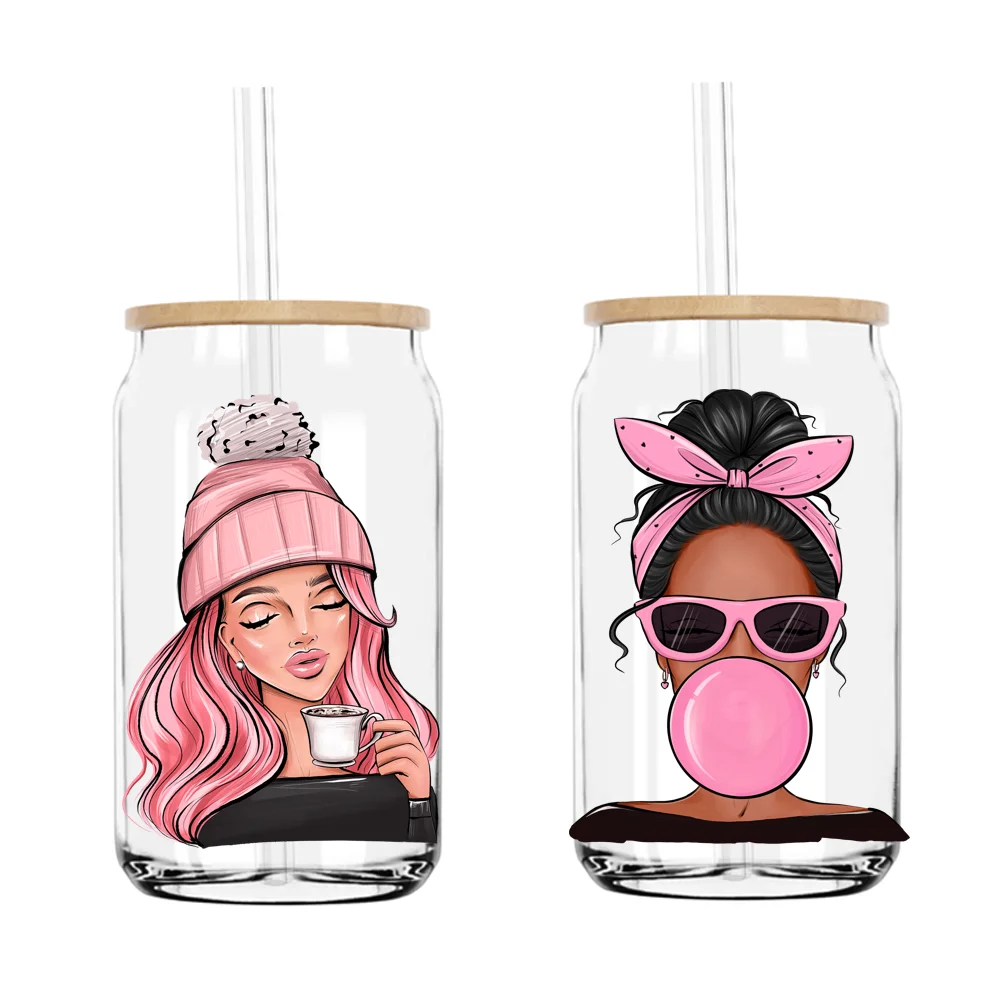 Fashion Girl Coffee Lover UV DTF Transfers Stickers Decals For Libbey Cold Cups Mugs Tumbler Waterproof DIY Craft Plate Trays
Fashion Girl Coffee Lover UV DTF Transfers Stickers Decals For Libbey Cold Cups Mugs Tumbler Waterproof DIY Craft Plate Trays