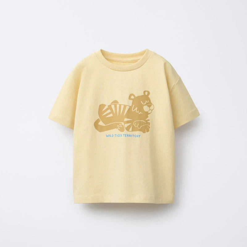 Animal Print Kids Cotton T-Shirt 11 S0f0f8f16c450436f820df172ce999c9dY