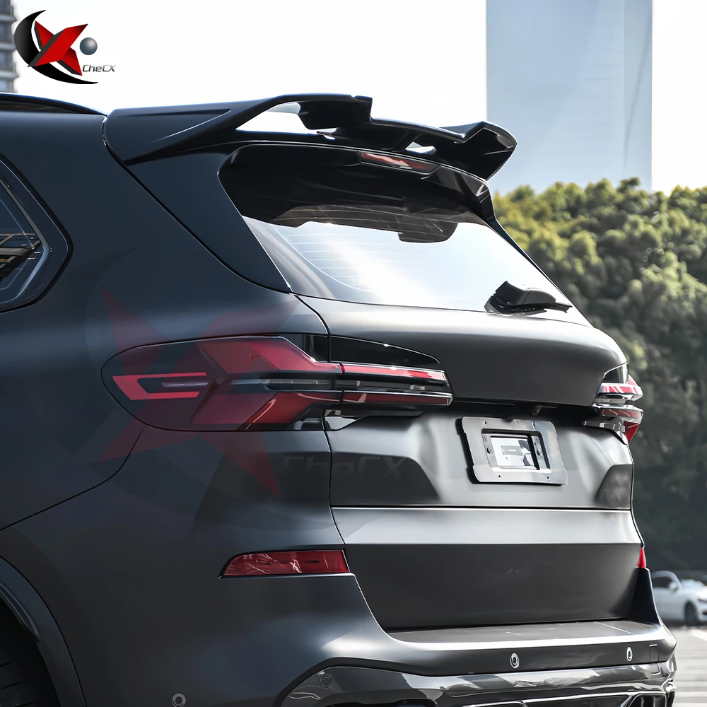 For BMW X5 X5M G05 F95 SUV 2019-2024 VTEN Style FRP Roof Spoiler Carbon Fiber Look Rear Aerodynamic Wing Kit
For BMW X5 X5M G05 F95 SUV 2019-2024 VTEN Style FRP Roof Spoiler Carbon Fiber Look Rear Aerodynamic Wing Kit