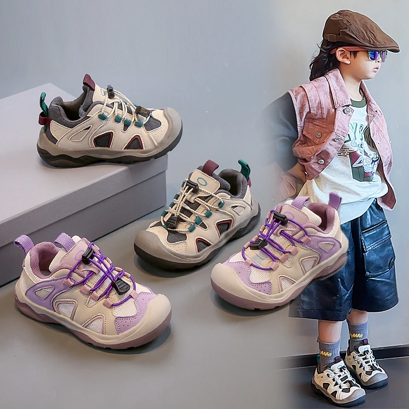 Детские кроссовки для детей 3-18 лет, бежевые дышащие повседневные туфли для мальчиков и девочек, легкие нескользящие детские туфли на четыре сезона 
Детские кроссовки для детей 3-18 лет, бежевые дышащие повседневные туфли для мальчиков и девочек, легкие нескользящие детские туфли на четыре сезона