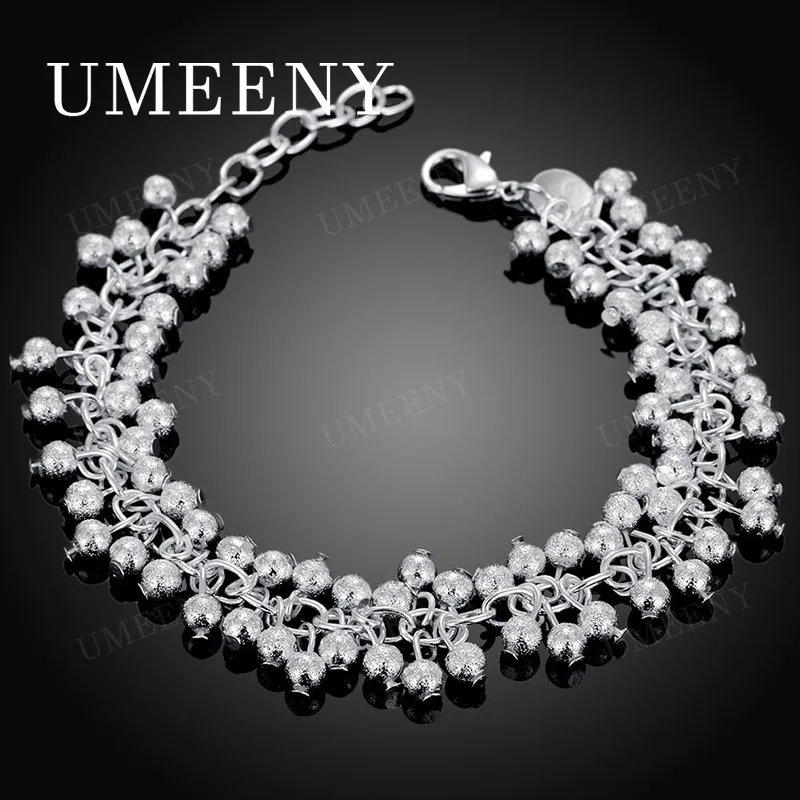 Luxury 925 Sterling Silver 8 Inch Fine Frosted Beaded Bracelet for Wedding Engagement Accessories
Luxury 925 Sterling Silver 8 Inch Fine Frosted Beaded Bracelet for Wedding Engagement Accessories