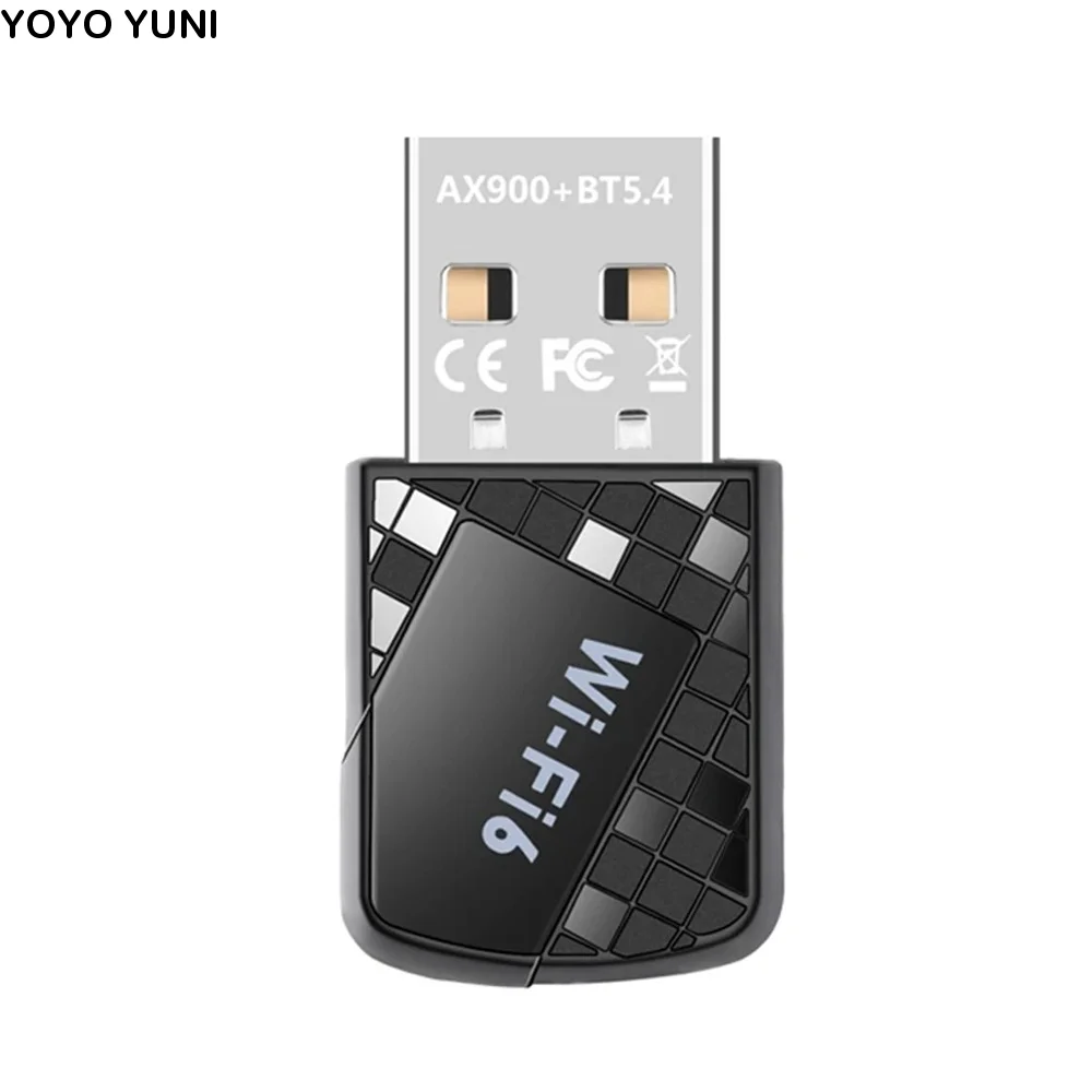 WiFi 6 Bluetooth 5.4 Adapter 900Mbps Mini USB USB Network Card Driver Free Dual Band Wireless WiFi Receiver LAN Connection
WiFi 6 Bluetooth 5.4 Adapter 900Mbps Mini USB USB Network Card Driver Free Dual Band Wireless WiFi Receiver LAN Connection