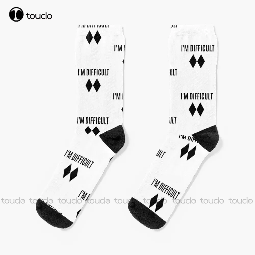 I'M Difficult Double Black Diamond Ski Snowboard Funny Expression Socks Baseball Socks Men 360° Digital Print Custom Gift
I'M Difficult Double Black Diamond Ski Snowboard Funny Expression Socks Baseball Socks Men 360° Digital Print Custom Gift