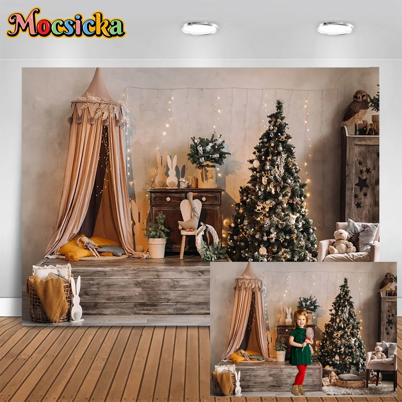 Mocsicka Photography Background Christmas Merry New Year's Eve Party Xmas Tree Decor Backdrop Family Portrait Cake Smash Studio
Mocsicka Photography Background Christmas Merry New Year's Eve Party Xmas Tree Decor Backdrop Family Portrait Cake Smash Studio