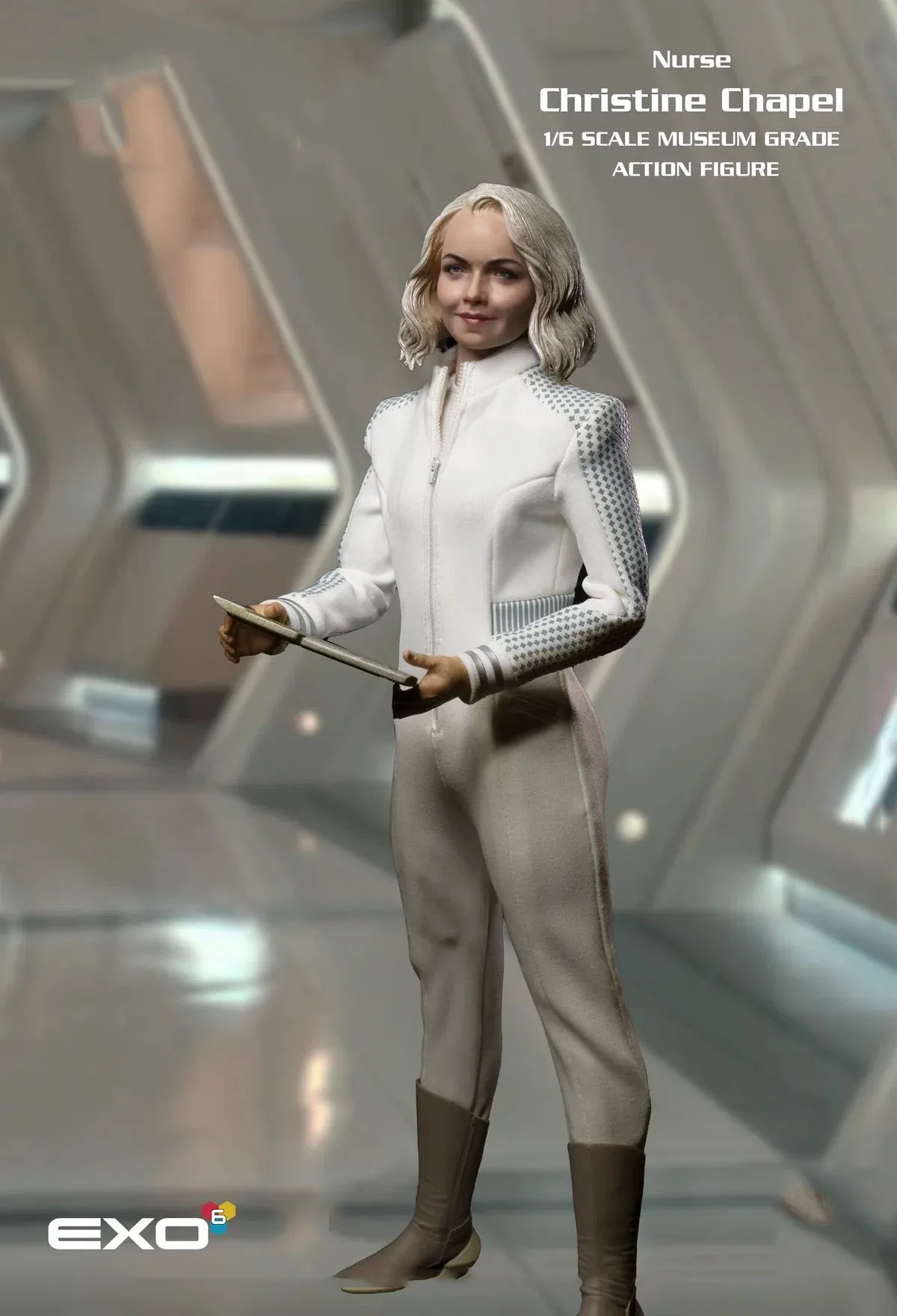 EXO-6 1/6 Female Soldier Nurse Christine Chapel Full Set 12'' Action Figure Doll Model Toy In Stock
EXO-6 1/6 Female Soldier Nurse Christine Chapel Full Set 12'' Action Figure Doll Model Toy In Stock