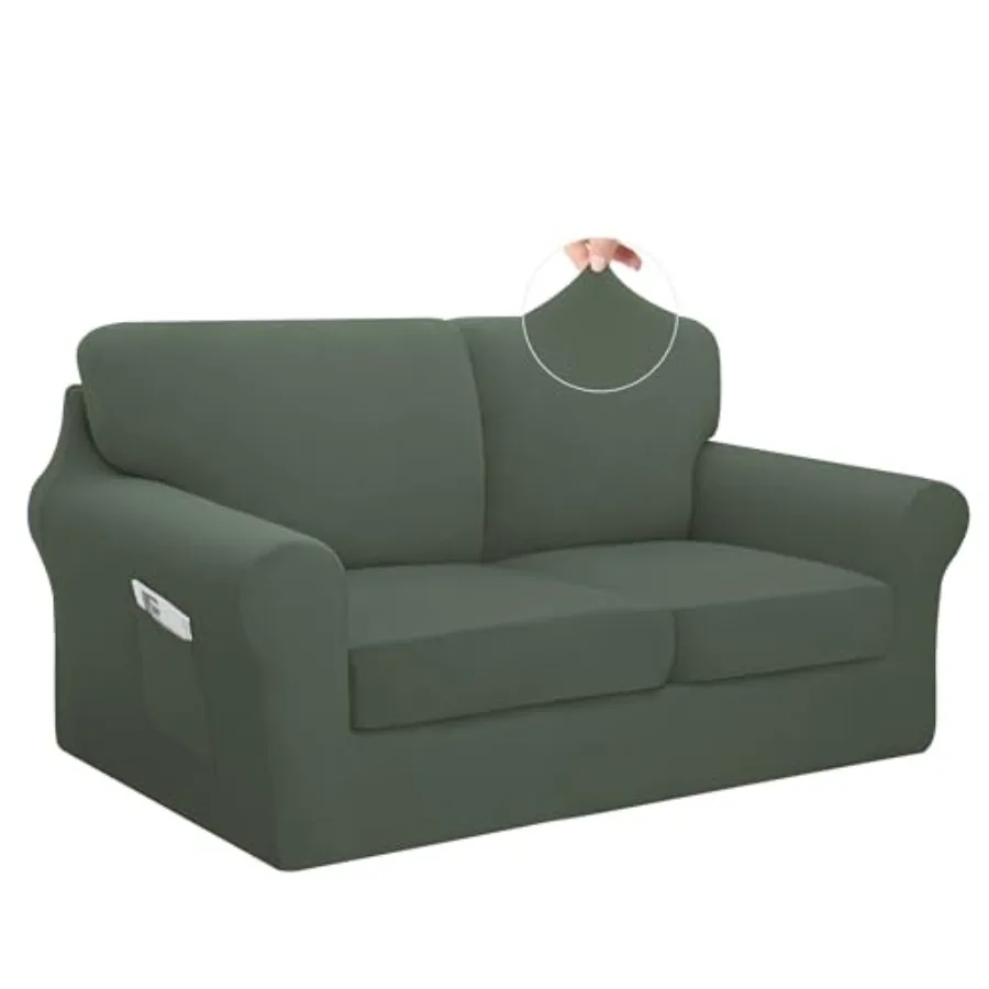 5 Pieces Stretch Loveseat Cover Washable Loveseat Slipcover Set for 2 Backrest and Seat Cushion Couch Anti-Slip Sofa Couch Cove
5 Pieces Stretch Loveseat Cover Washable Loveseat Slipcover Set for 2 Backrest and Seat Cushion Couch Anti-Slip Sofa Couch Cove