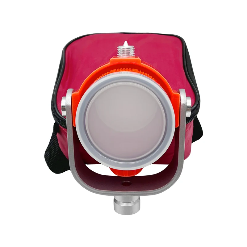 Single Prism With Soft Bag 5/8x 11 thread For Total Stations Surveying -30/0 mm Offset Red
Single Prism With Soft Bag 5/8x 11 thread For Total Stations Surveying -30/0 mm Offset Red