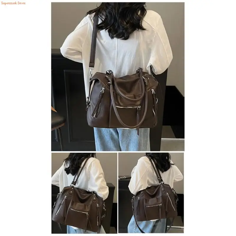 Q5WE многофункциональная сумка для подмышек, эстетичная женская сумка из искусственной кожи в стиле ретро со съемным ремешком,
Q5WE многофункциональная сумка для подмышек, эстетичная женская сумка из искусственной кожи в стиле ретро со съемным ремешком,