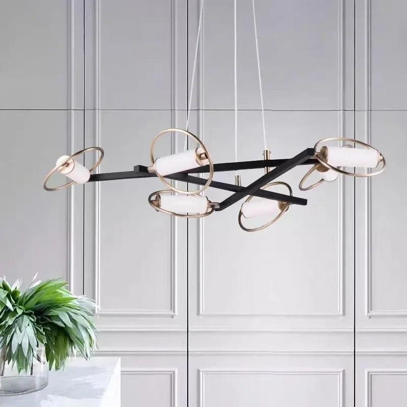 GHJUYIOL Postmodern personalized creative restaurant chandelier Nordic minimalist living room model room personalized chandelier
GHJUYIOL Postmodern personalized creative restaurant chandelier Nordic minimalist living room model room personalized chandelier