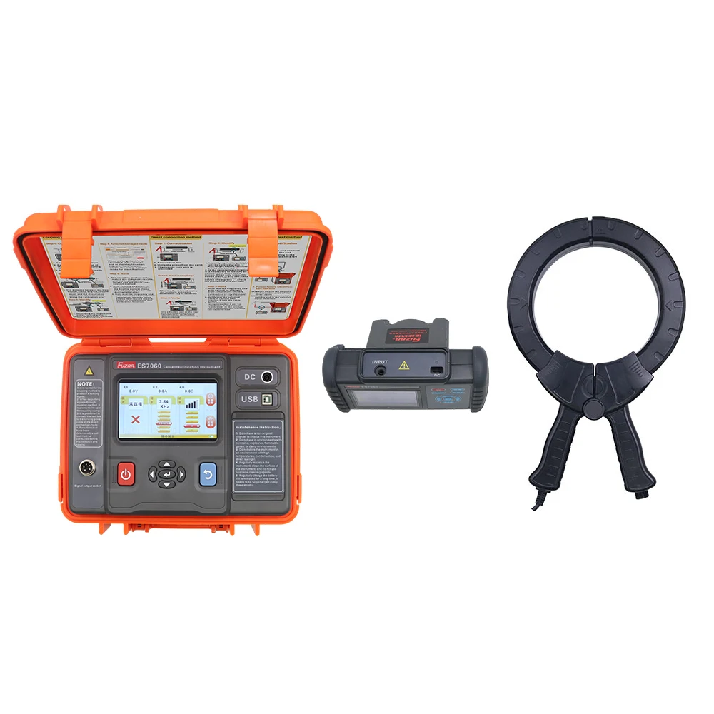 Factory Price Live-Line Cable Identification Instrument ES7060 20 Cables Can Be Pre-Calibrated On The Receiver
Factory Price Live-Line Cable Identification Instrument ES7060 20 Cables Can Be Pre-Calibrated On The Receiver