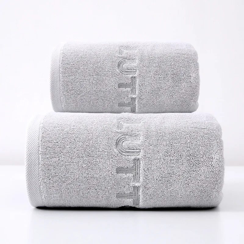 2Pcs Pure Cotton Bath Towel Face Towel Set Five Star Hotel Grade Absorbent Beach Towels Quick Dry Bathroom Towels Simple Design
2Pcs Pure Cotton Bath Towel Face Towel Set Five Star Hotel Grade Absorbent Beach Towels Quick Dry Bathroom Towels Simple Design