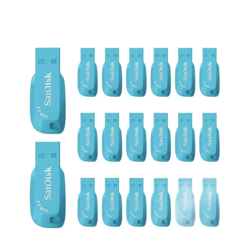 SanDisk 20 pieces usb flash drive CZ410 USB 3.2 Gen1 Pendrive 64GB 128GB 32GB USB drive USB Flash Drive For PC 100% Original
SanDisk 20 pieces usb flash drive CZ410 USB 3.2 Gen1 Pendrive 64GB 128GB 32GB USB drive USB Flash Drive For PC 100% Original