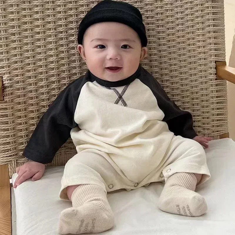 Cotton Newborn Romper Casual Korean Autumn Baby Jumpsuits for Girls Boys Clothes Patchwork Loose Infant Onesie Toddler One-Piece
Cotton Newborn Romper Casual Korean Autumn Baby Jumpsuits for Girls Boys Clothes Patchwork Loose Infant Onesie Toddler One-Piece