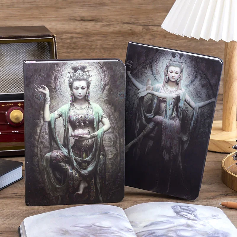 Дуньхуан Летающий блокнот Цветные иллюстрации страниц Большая книга ручной работы Газета Эта страна Прилив Блокнот Сказочный внешний вид Высокий
Дуньхуан Летающий блокнот Цветные иллюстрации страниц Большая книга ручной работы Газета Эта страна Прилив Блокнот Сказочный внешний вид Высокий