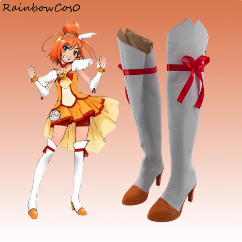 Cure Sunny Pretty Cure Cosplay Shoes Boots Game Anime Party Halloween RainbowCos0 W5074
Cure Sunny Pretty Cure Cosplay Shoes Boots Game Anime Party Halloween RainbowCos0 W5074