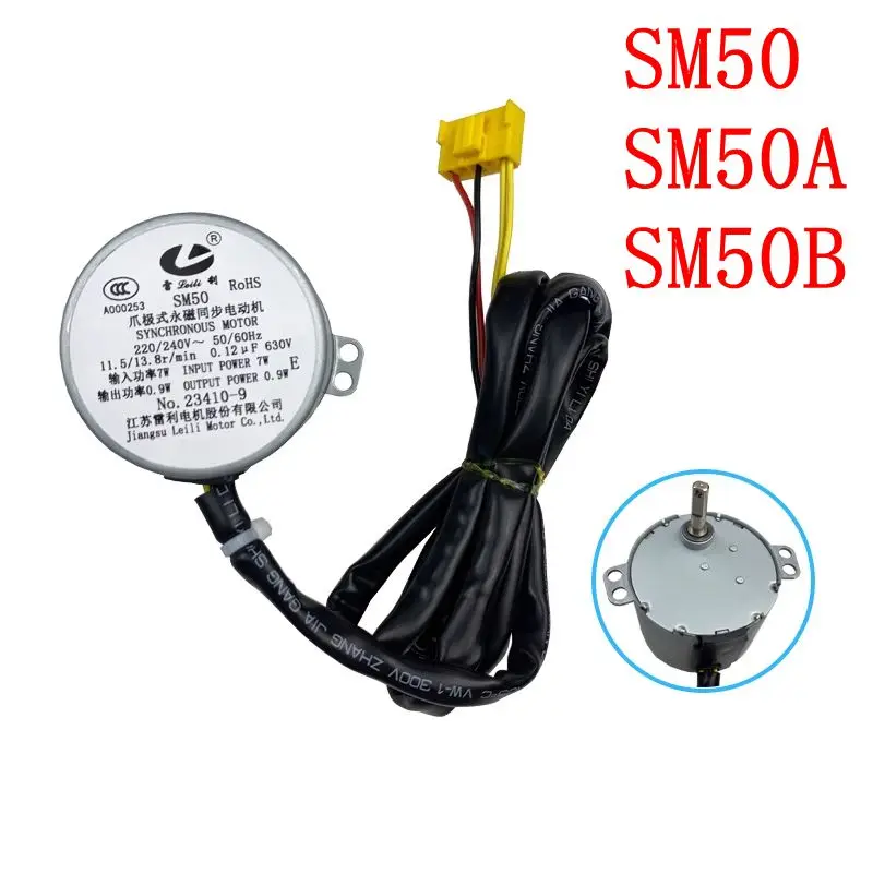 SM50 SM50A SM50B AC 220V For Midea Air conditioning step motor Swing ventilation repair parts
SM50 SM50A SM50B AC 220V For Midea Air conditioning step motor Swing ventilation repair parts