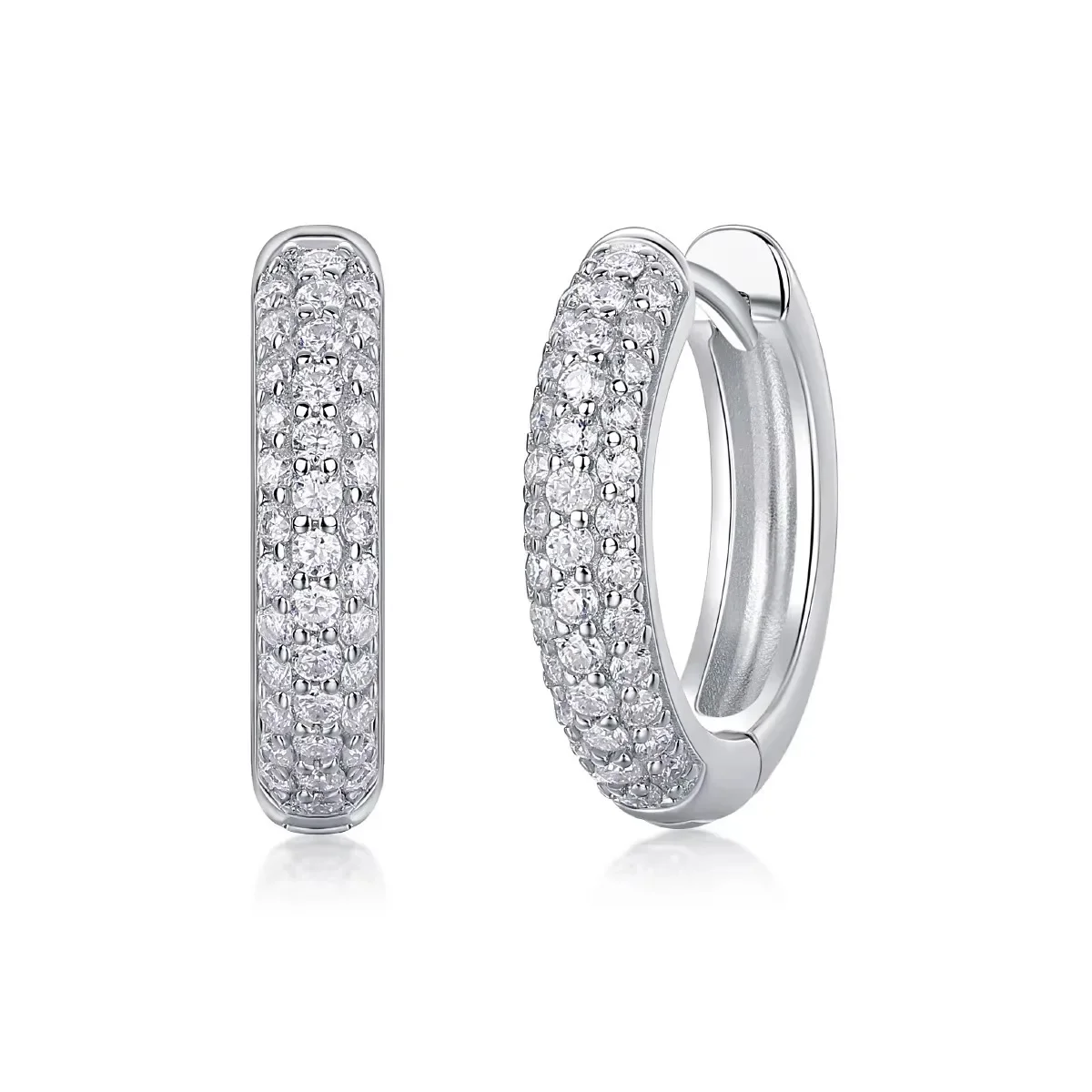 D Color Moissanite Stud Earrings, 925 Silver 18K Gold Plated Hoop Earrings, Women'S Wedding Party Jewelry With Gift Box
D Color Moissanite Stud Earrings, 925 Silver 18K Gold Plated Hoop Earrings, Women'S Wedding Party Jewelry With Gift Box