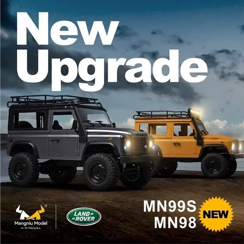 Mangniu MN99S 1/12 Scale Remote Control Off-Road Vehicle RC Climbing Car Toy Full-Function Land Rover Defender D90 Model Gift
Mangniu MN99S 1/12 Scale Remote Control Off-Road Vehicle RC Climbing Car Toy Full-Function Land Rover Defender D90 Model Gift