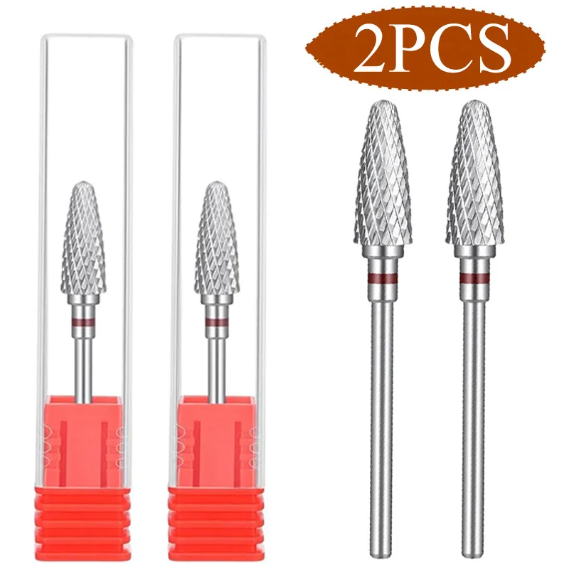 Kit-2PCS Cone Nail Drill Bit Manicure Pedicure Cuticle Cleaner DIY Nail Art Tools
Kit-2PCS Cone Nail Drill Bit Manicure Pedicure Cuticle Cleaner DIY Nail Art Tools