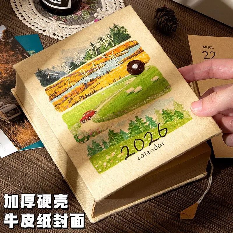 HVV 2026 Непальский календарь, новый штамп, настольный календарь, дорожная проверка, ручная роспись, сделай сам, 365-дневный календарь, книга, художественный календарь
HVV 2026 Непальский календарь, новый штамп, настольный календарь, дорожная проверка, ручная роспись, сделай сам, 365-дневный календарь, книга, художественный календарь