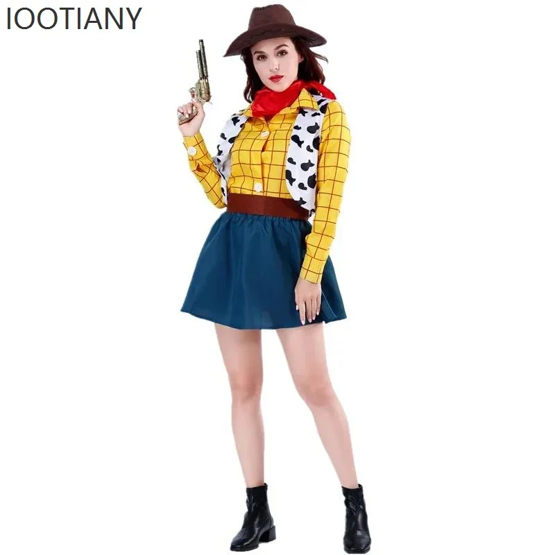 CosplayCosplay Story Woody Costume Sets Cowboy Christmas Dress Unisex Sheriff's Halloween Carnival Dress Up Party Toy Stage Perf
CosplayCosplay Story Woody Costume Sets Cowboy Christmas Dress Unisex Sheriff's Halloween Carnival Dress Up Party Toy Stage Perf
