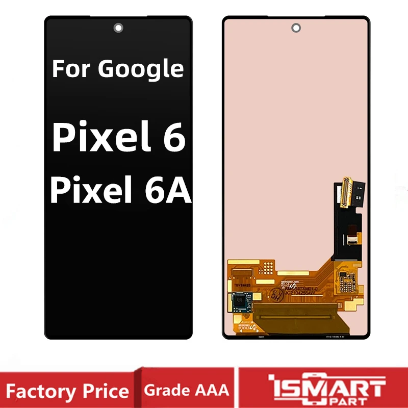 ЖК-дисплей для Google Pixel 6 6A, дисплей для телефона, Pixel 6A, Замена ЖК-дисплея протестирована, ОК
ЖК-дисплей для Google Pixel 6 6A, дисплей для телефона, Pixel 6A, Замена ЖК-дисплея протестирована, ОК