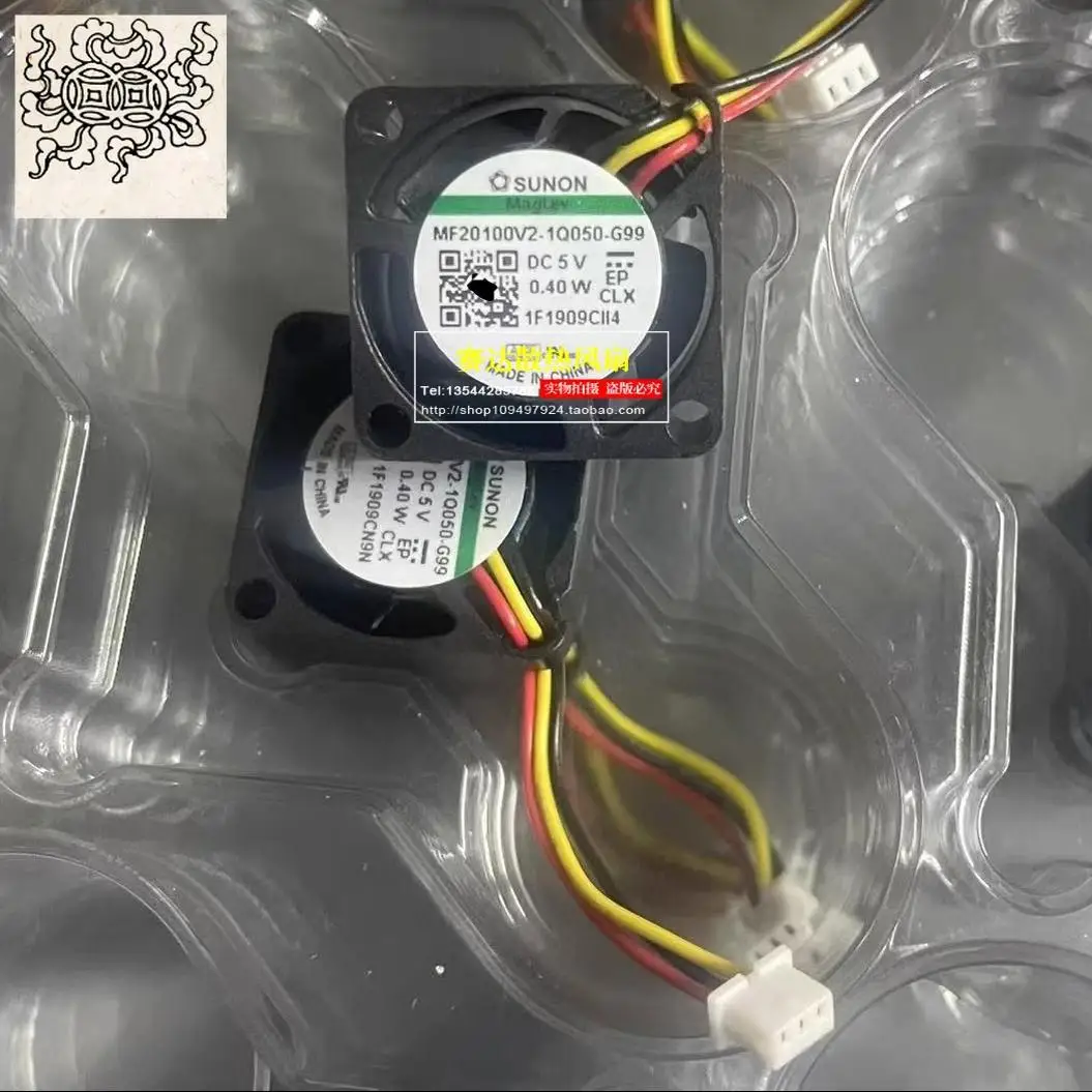 Jinlingge For SUNON MF20100V2-1Q050-G99 2010 5V 0.40W 3 Lines Pin Wire Mini Micro Cooling Fan 20*20*10mm
Jinlingge For SUNON MF20100V2-1Q050-G99 2010 5V 0.40W 3 Lines Pin Wire Mini Micro Cooling Fan 20*20*10mm