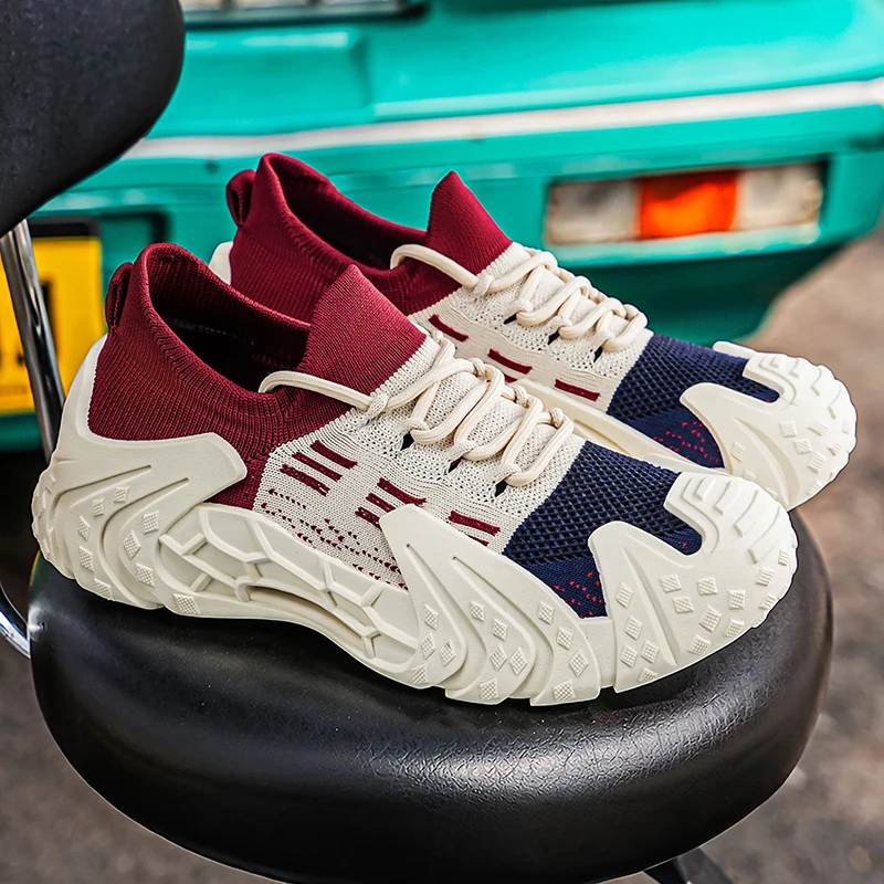Men Casual Sports Sneakers Breathable Mesh Soft Sole Non Slip Wear Resistant Outdoor Walking Running Daily Street Comfortable
Men Casual Sports Sneakers Breathable Mesh Soft Sole Non Slip Wear Resistant Outdoor Walking Running Daily Street Comfortable