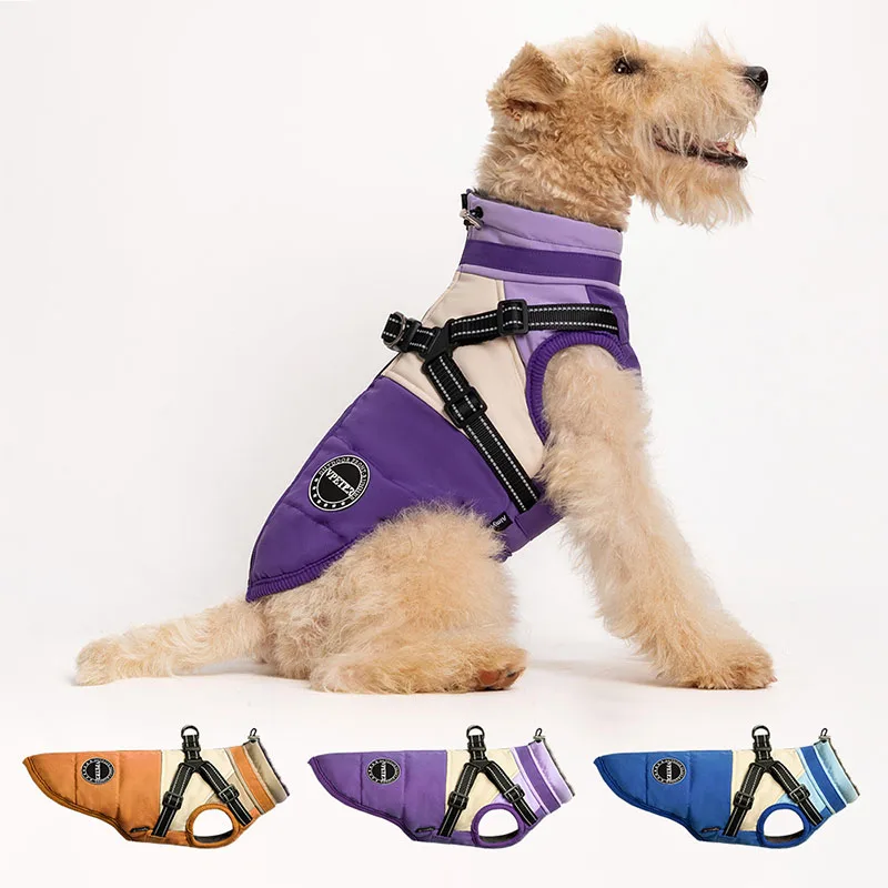 Autumn Winter Teddy Sherry Coat Jacket Cotton-Padded With Integrated Chest and Back Windproof Clothes for Small Large Dog
Autumn Winter Teddy Sherry Coat Jacket Cotton-Padded With Integrated Chest and Back Windproof Clothes for Small Large Dog