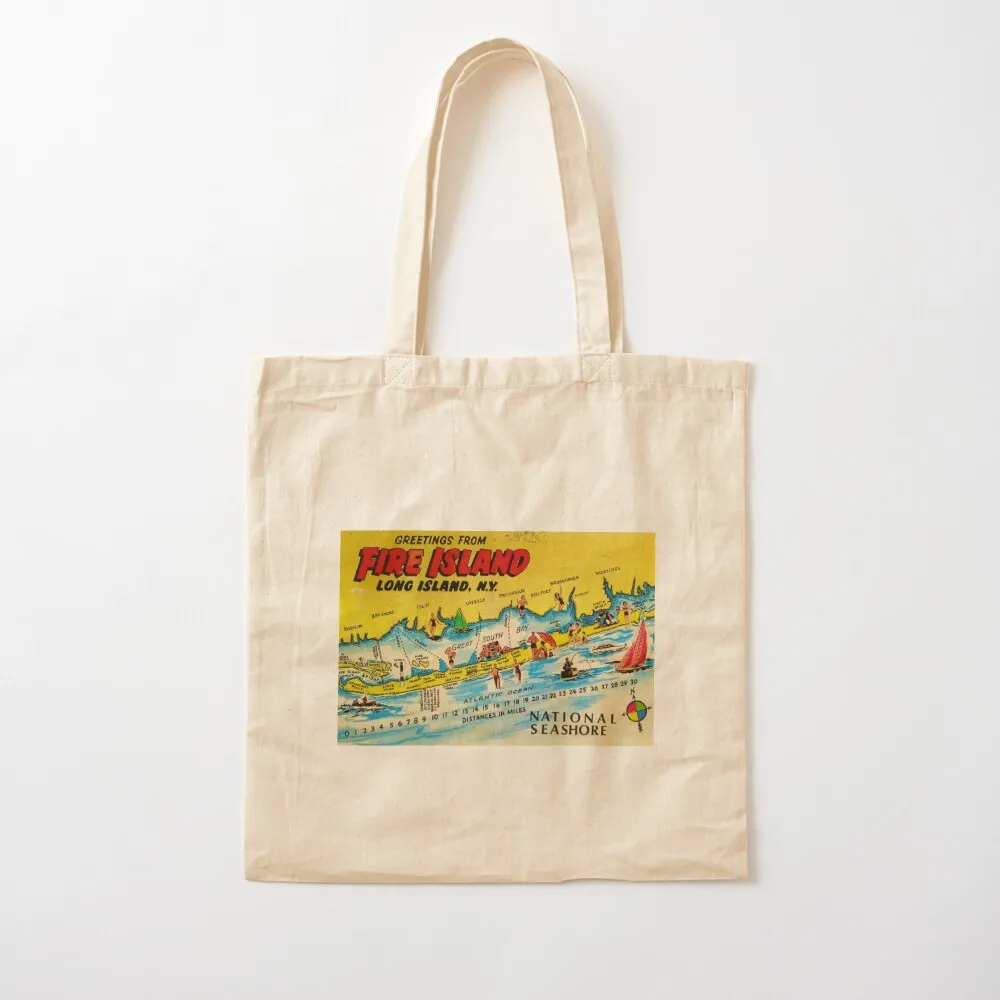 Greetings from Fire Island, NY (Postcard) Tote Bag tote the bags cloth bags Canvas
Greetings from Fire Island, NY (Postcard) Tote Bag tote the bags cloth bags Canvas