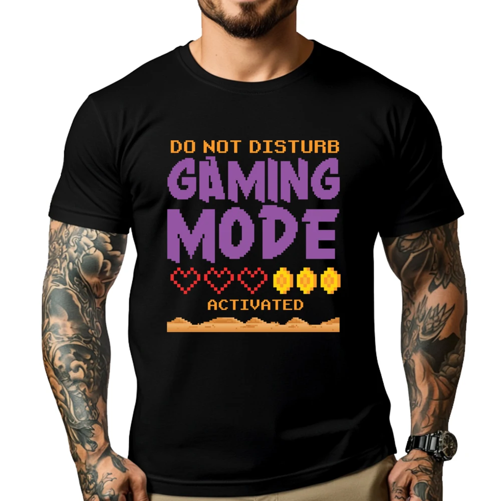 Dnd Gaming Mode Pixel Gamer Video Games Adults Printed T-Shirt High Quality Men's T-Shirt Big And Tall Memorial Day
Dnd Gaming Mode Pixel Gamer Video Games Adults Printed T-Shirt High Quality Men's T-Shirt Big And Tall Memorial Day