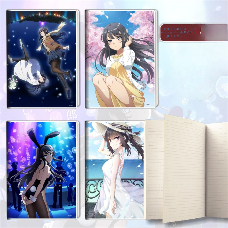 Shuuhei Akiyama Mai Sakurajima Popular Animation 2D Peripheral Student Gifts Stationery Exquisite Notebook Pretty Stationery
Shuuhei Akiyama Mai Sakurajima Popular Animation 2D Peripheral Student Gifts Stationery Exquisite Notebook Pretty Stationery
