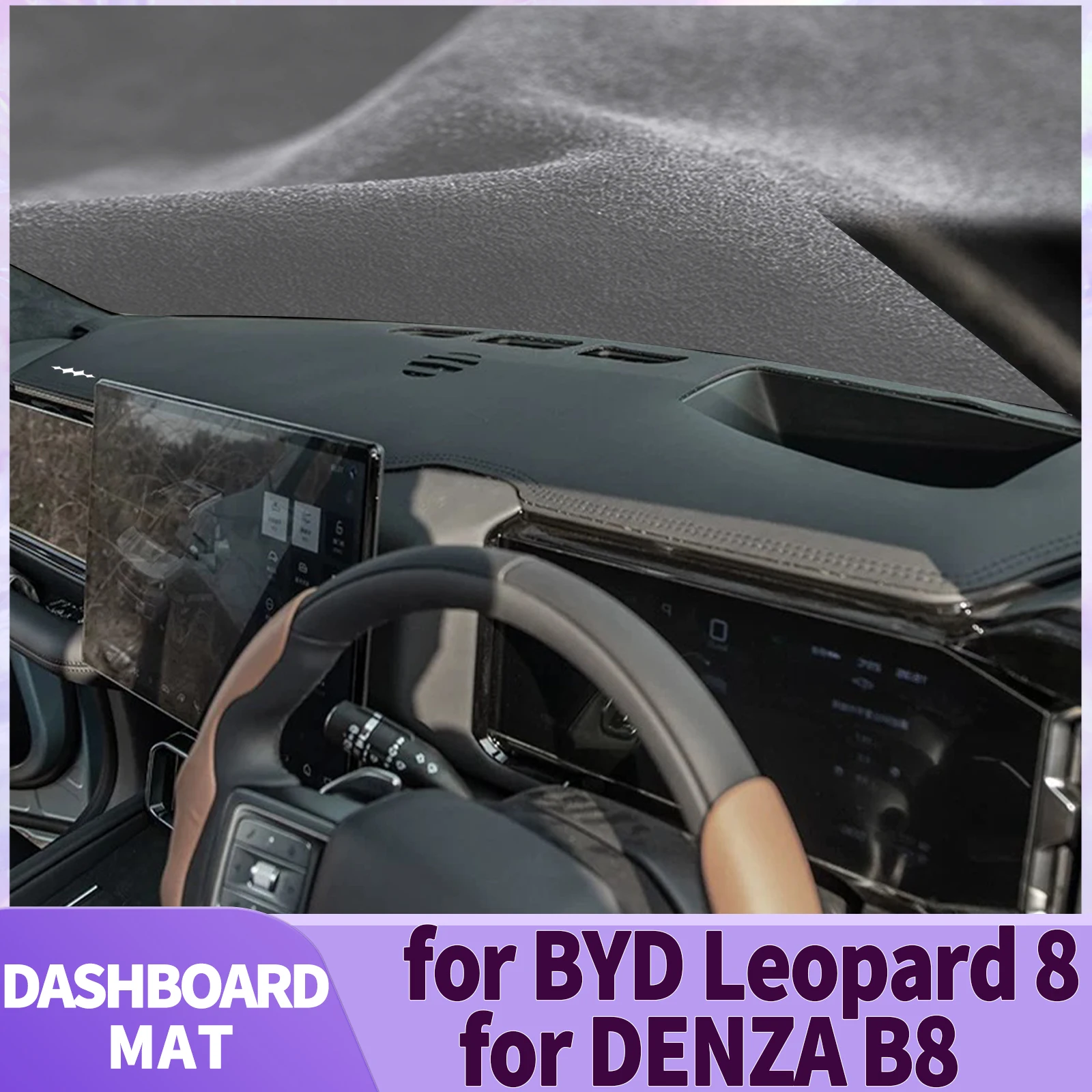 fit for BYD Equation Leopard 8 2025 2026 DENZA B5 Car Accessories Dashmat Dashboard Cover Pad DashMat Sunshade Protective Carpet
fit for BYD Equation Leopard 8 2025 2026 DENZA B5 Car Accessories Dashmat Dashboard Cover Pad DashMat Sunshade Protective Carpet