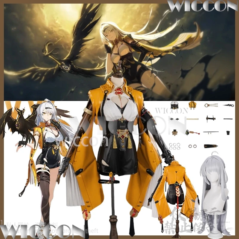 Game Zenless Zone Zero Cosplay Yixuan Clothes Sexy Jumpsuit Chinese Styles Coat Uniform Yellow Coat Wig Carnival Cos Customized
Game Zenless Zone Zero Cosplay Yixuan Clothes Sexy Jumpsuit Chinese Styles Coat Uniform Yellow Coat Wig Carnival Cos Customized