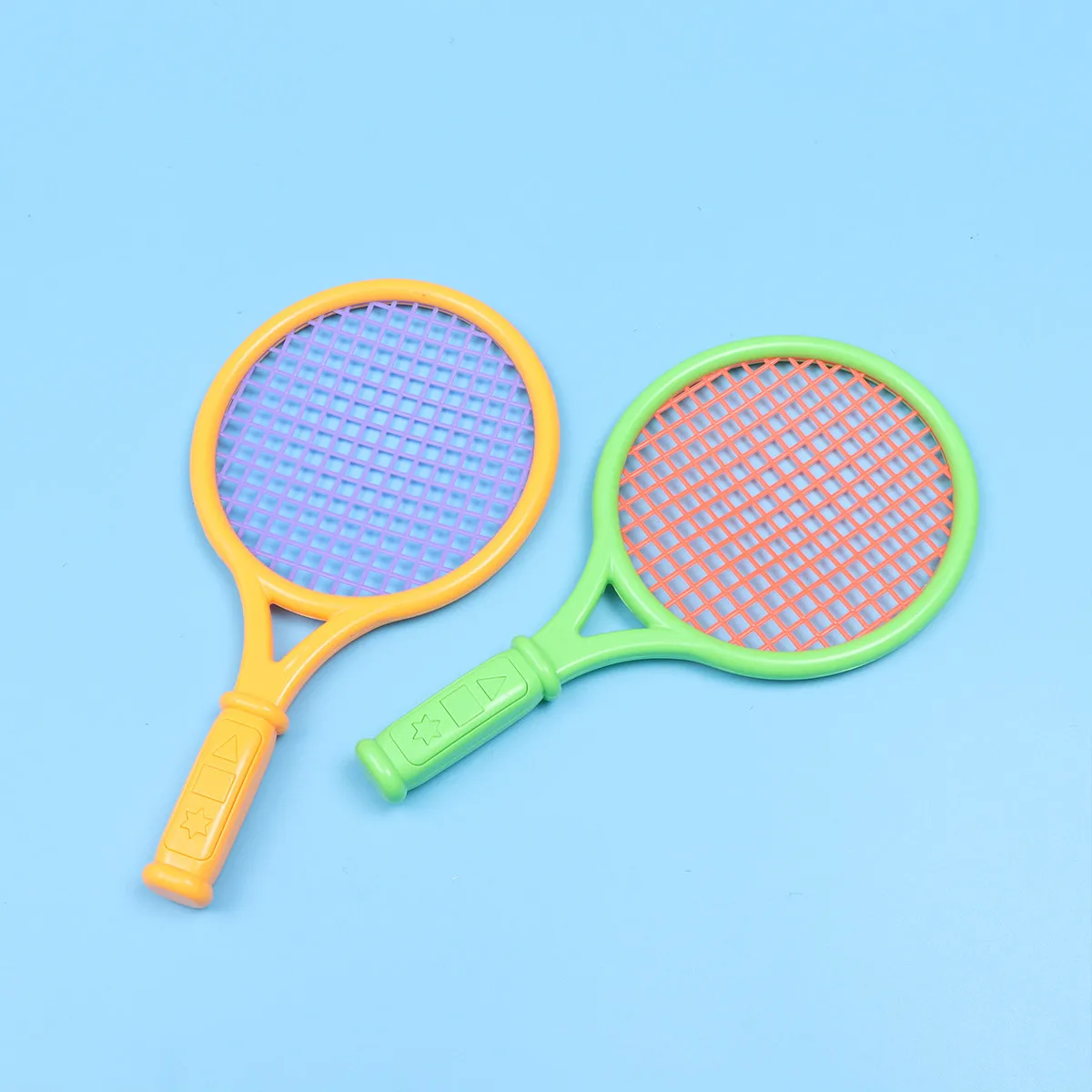 2Sets Children's Plastic Tennis Racket Set Small Size Kindergarten Leisure Rackets for Boys Girls 4 Elastic Balls Parent-Child
2Sets Children's Plastic Tennis Racket Set Small Size Kindergarten Leisure Rackets for Boys Girls 4 Elastic Balls Parent-Child