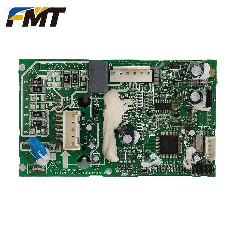 Плата управления для кондиционера Midea DC-FAN-15A(PS21964).D.13.MP1-1, модуль вентилятора PCB 17122000008625, запчасти для кондиционеров
Плата управления для кондиционера Midea DC-FAN-15A(PS21964).D.13.MP1-1, модуль вентилятора PCB 17122000008625, запчасти для кондиционеров