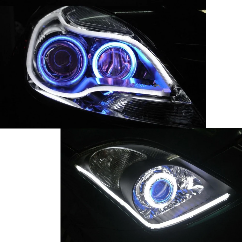 60CM Universal LED DRL Light Strip Silicone Rubber Flexible Daytime Running Light With Turn Signal
60CM Universal LED DRL Light Strip Silicone Rubber Flexible Daytime Running Light With Turn Signal