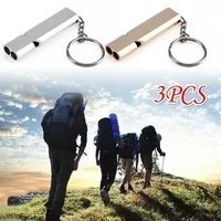 Stainless Steel Whistle High-frequency High Decibel Metal Life Guard Outdoor Survival Whistle Whistle Alarm Whistle
Stainless Steel Whistle High-frequency High Decibel Metal Life Guard Outdoor Survival Whistle Whistle Alarm Whistle